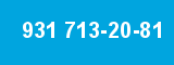 931 713-20-81